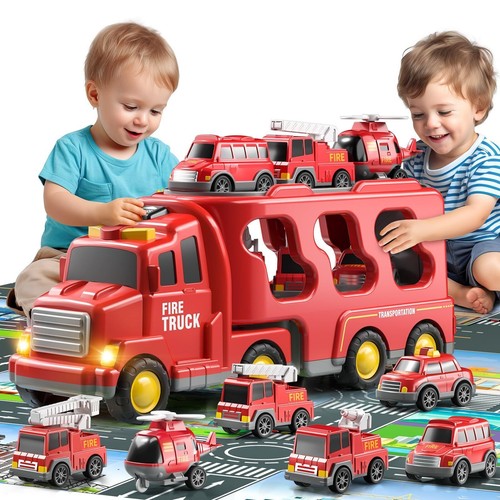 Lkw feuerwehrauto mit - in, 1