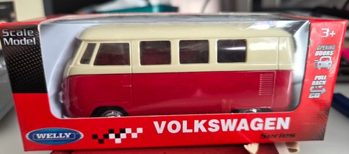 Welly volkswagen bus - volkswagen, 1963