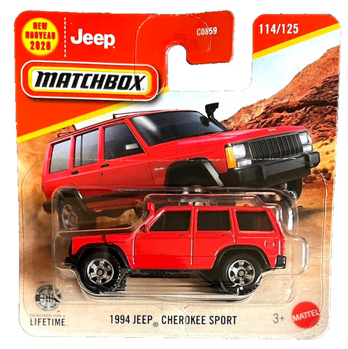 Matchbox 1994 jeep - matchbox,