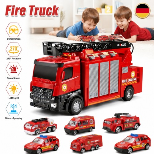 Feuerwehrauto spielzeug groß - spielzeug,