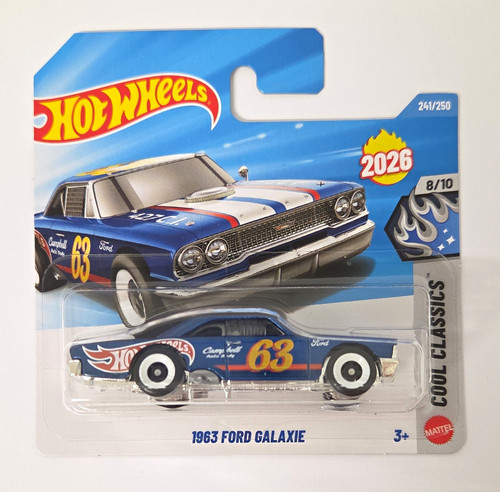 Hot wheels 1963 ford galaxie - hot,