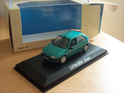Modellauto citroen saxo grün - ,