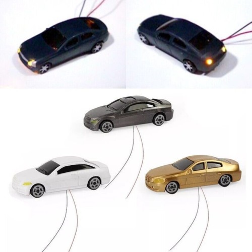 Autos pkw beleuchtet mit 4 - h0,
