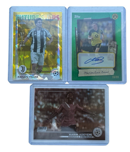 Topps chrome kenan yildiz - chrome, /75