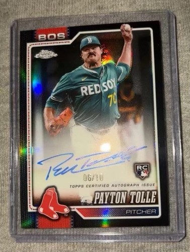 2026 topps chrome payton tolle - payton,