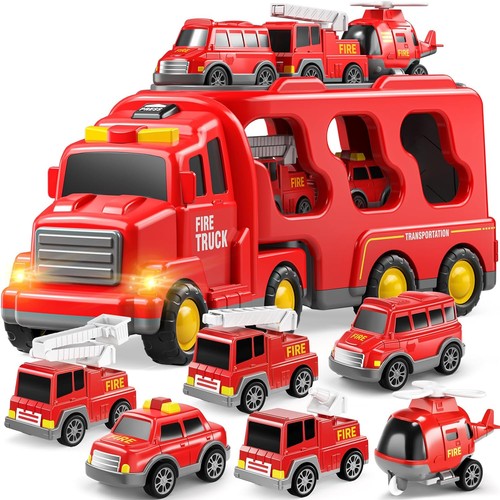 Lkw feuerwehrauto mit - in, 1