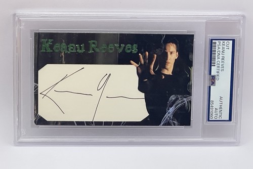 Keanu reeves autogramm - reeves, the