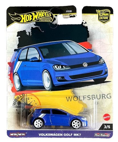 Hot wheels volkswagen golf - vw,