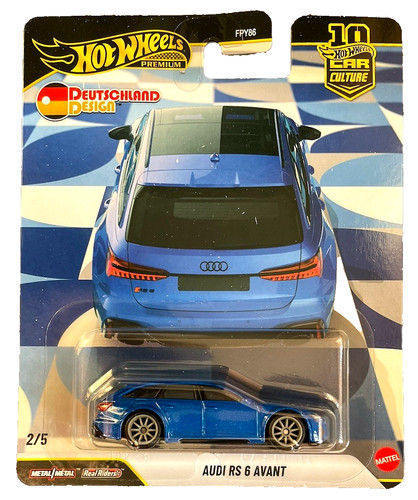 Hot wheels audi rs6 - hot,