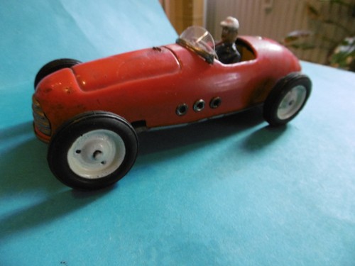 Altes blechauto rennwagen - blechauto,,
