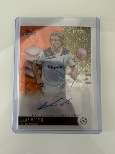 Topps finest luka modric - 25/26,