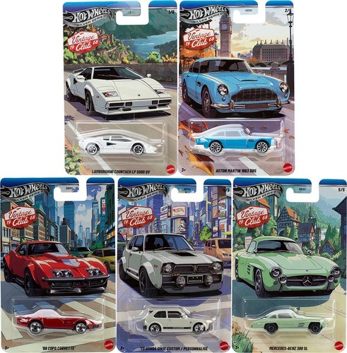 Hot wheels 2026 vintage - hot, club